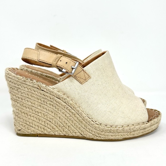 TOMS Monica Espadrille Wedge Sandal Women's - Picture 3 of 15